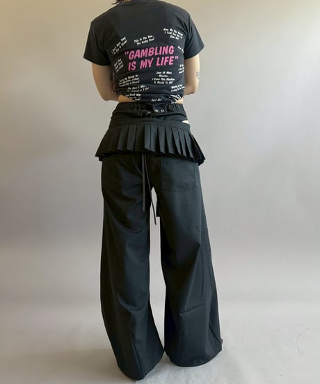 【RE;CIRCLE】 RE Suit Pleats Bag / 260514-006