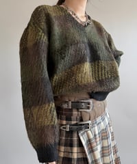 【USED】 60's Vintage Mohair Knit Top /250102-019