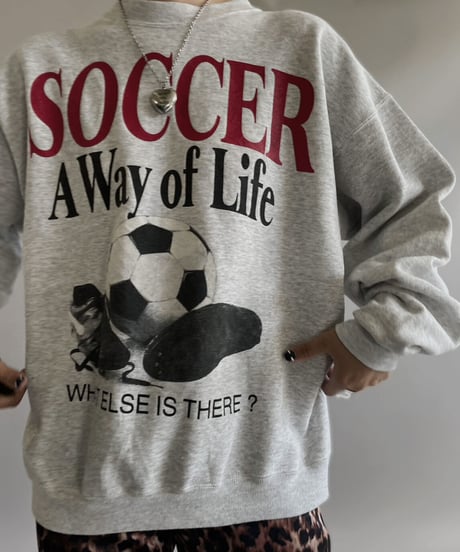 【USED】 Soccer L/S Sweat Top / 230923-004