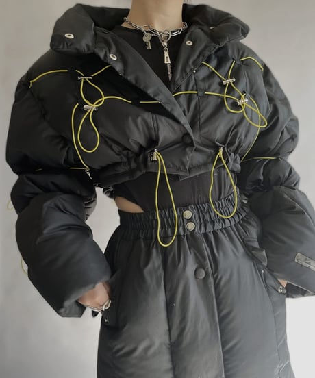 【RE;CIRCLE】 RE Draw Code Short Down Jacket + Skirt / 230126-013