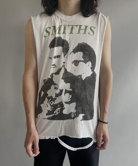 【USED】  Band Cut Off T-shirt SMITHS  /230703-019