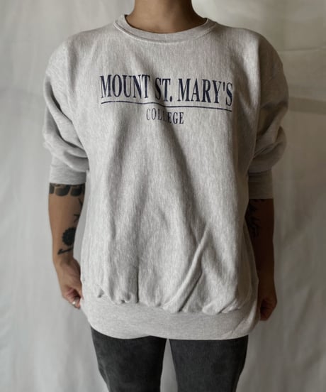 【USED】  Champion Reverse Weave Sweat MOUNT.S.T.MARYS/210902-041