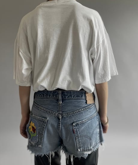 【USED】80~90's CAUTION T-Shirt /240729-033