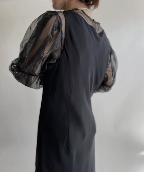 【USED】 Silk N/S One-piece ③ / 220409-014