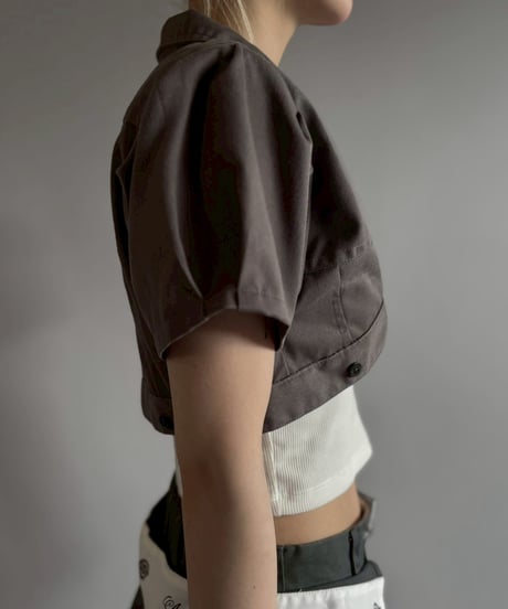 【Chinatsu Aoyama】 RE Makers Shirt Charcoal Gray / 260702-020