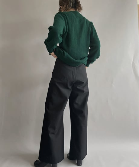 【USED】  Brian Macneil Sportswear Acrylic Knit Cardigan / 221008-010