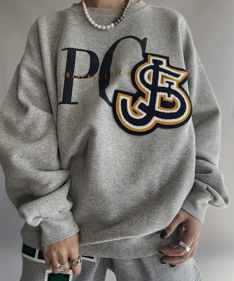 【RE;CIRCLE】 RE Wappen Heavy Weight Cotton Sweater Shirt / 221103-012