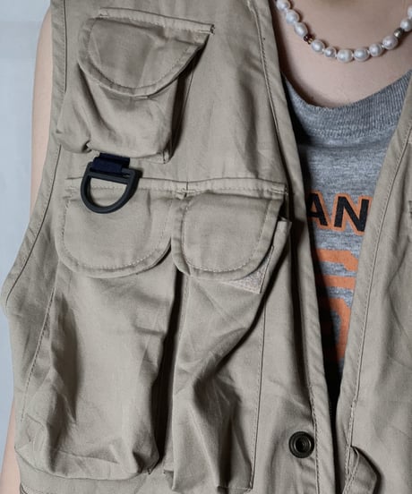 【USED】 Fishing Vest /210708-005