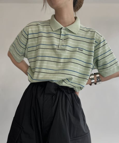 【USED】  Christian Dior Polo Shirt / 220730-011