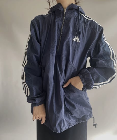 【USED】 adidas Nylon Pullover Jacket / 231202-025