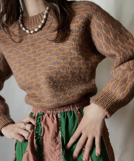 【USED】 Knit L/S Top① /211110-038