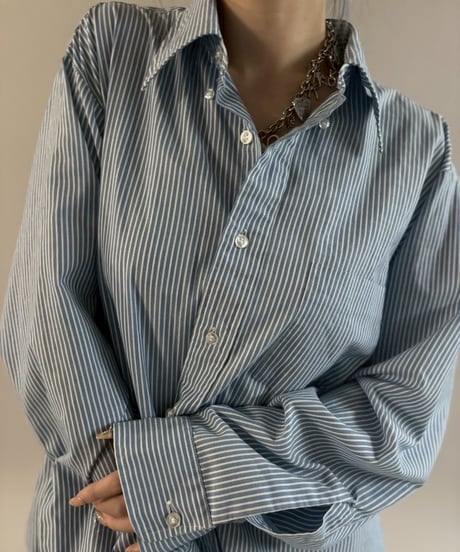 【USED】 Made in USA Arrow Stripe Shirt / 260307-015