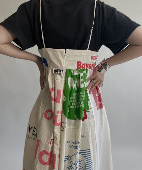 【RE;CIRCLE】 RE Eco-Friendly Bag Camisole One-piece / 220707-009
