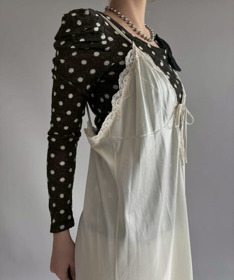 【USED】 Lingerie Long Camisole One-Piece /251129-005