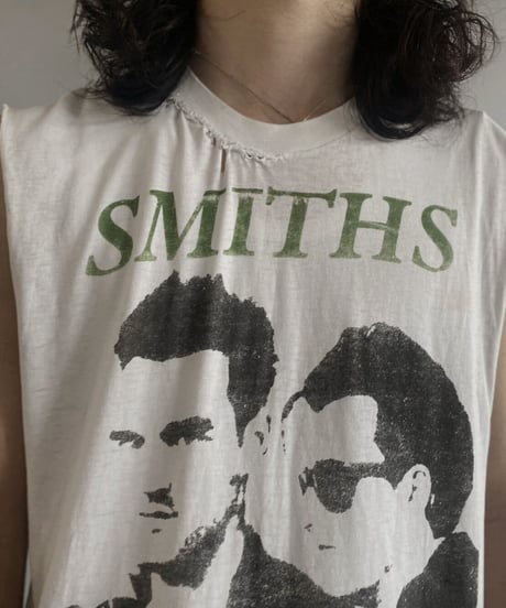 【USED】  Band Cut Off T-shirt SMITHS  /230703-019