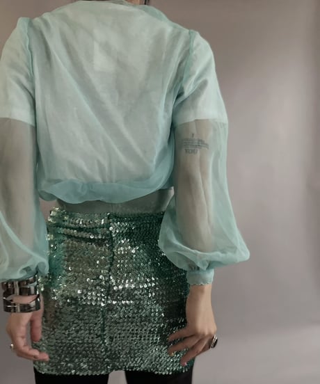 【USED】  L/S Sheer Top / 230430-006