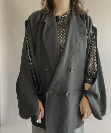 【USED】 Maison Margiela Poncho Jacket / 230506-008