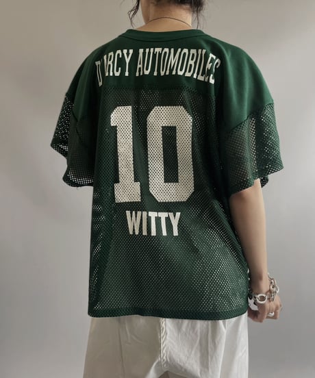 【USED】 RUSSELL ATHLETIC Mash Game Shirt  / 230722-022