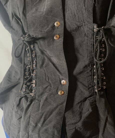 【USED】  Long Sleeve Viscose Shirt /210310-021