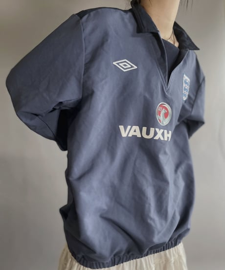 【USED】 Umbro Soccer England Long Sleeved T-shirt / 221224-024