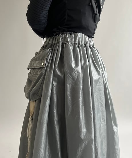 【RE;CIRCLE】 Re Parachute Skirt Long / 250306-002