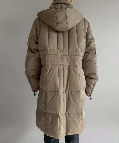 【USED】 Double Zip up Down Coat / 260131-006