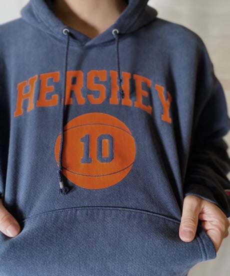 【USED】  Champion Reverse Weave Hoodie HERSHEY/210902-050