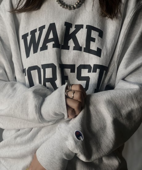 【USED】  Champion Reverse Weave Sweat WAKE FOREST/210516-013