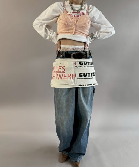 【RE;CIRCLE】 Re Eco Bag Apron /  260413-008