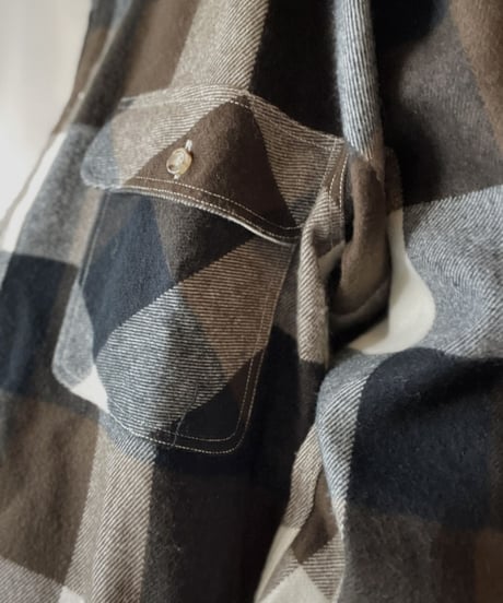 【USED】 Wool L/S Shirt②/211110-041