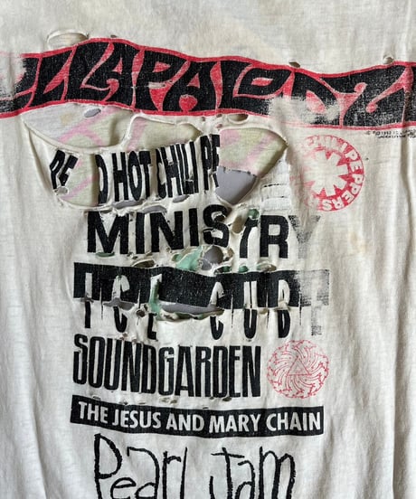 【USED 】Made in USA 92's SOFTEE LOLLA PALOOZA T-Shirt /240429-116