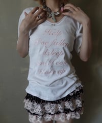 【RE;CIRCLE】 Re Embroidered T-Shirt /  250724-004