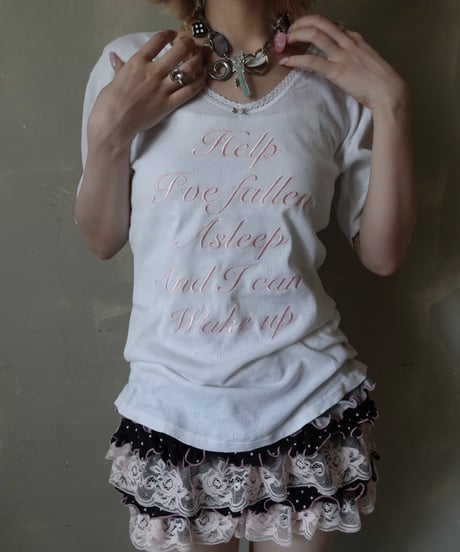 【RE;CIRCLE】 Re Embroidered T-Shirt /  250724-004
