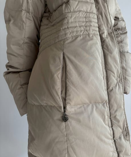 【USED】 Double Zip up Down Coat / 260131-006
