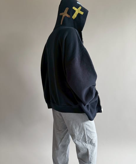 【USED】 END IS NEAR Russell Athletic L/S Zip Parka /250329-016