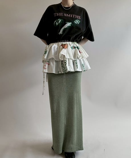 【RE;CIRCLE】 Re Eco Bag Maki Skirt /  250626-012