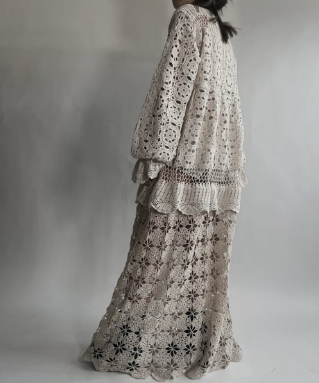 【RE;CIRCLE】 RE Crochet Lace One-piece / 220623-006