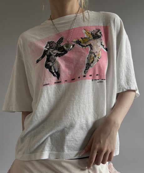 【USED】 Angel Print T-Shirt / 260704-007