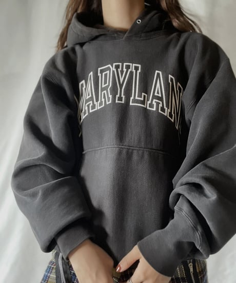 【USED】  Champion Reverse Weave Hoodie MARYLAND/211116-034