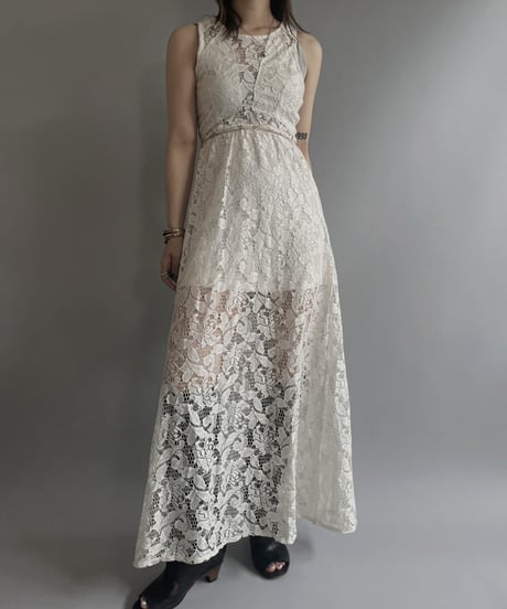 【USED】 Lace One-piece / 230624-007