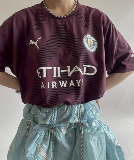 【USED】 Puma Manchester City Soccer Shirt / 250712-016