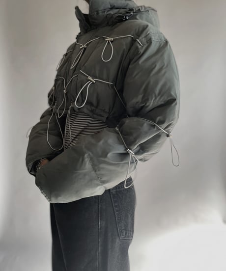 【RE;CIRCLE】 RE Draw Code Short Down Jacket / 230126-014