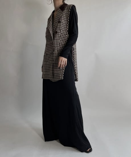 【USED】 Poly L/S Dress / 220414-007