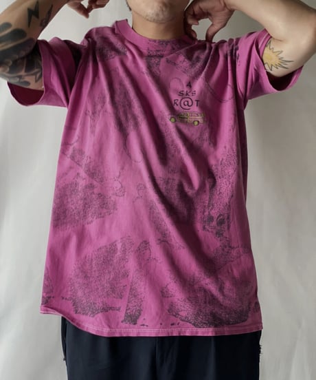 【USED】 S/S T-shirt A SK8 R@T/210801-006