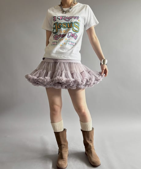 【USED】 RESIZED Hanes I Know Jesus Loves Me T-Shirt / 260627-022