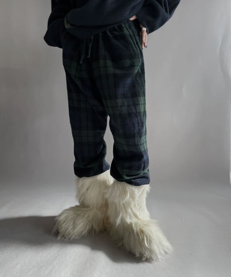 【USED】 POLO Ralph Lauren Sleepwear Cotton Checked Pants / 230114-002