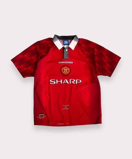 【USED 】UMBRO MANCHESTER UNITED Soccer Shirt /240603-025