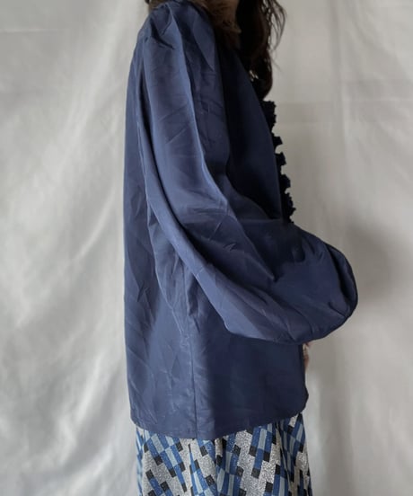 【USED】  Poly L/S Blouse/210921-025