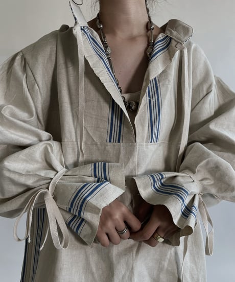 【RE;CIRCLE】RE EURO Table Cloth One-piece Blue / 220512-004