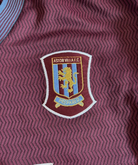 【USED】 97~98's Reebok Aston Villa Soccer Shirt / 260530-004